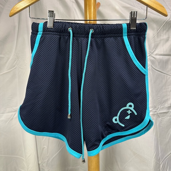 URS BEARWEAR 🐻 - Men’s Mesh Rugby Short, Navy + Sky Blue, Medium Size NWT - Picture 2 of 11